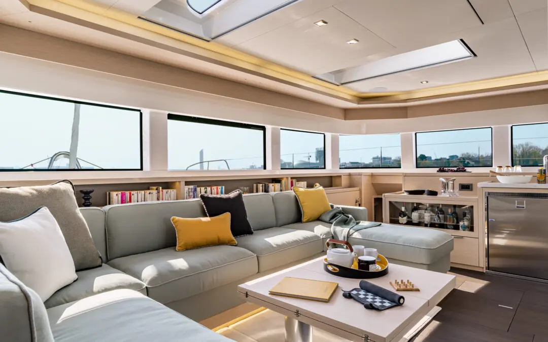 Lagoon Catamaran Storage Planning Tips: The Galley & Saloon