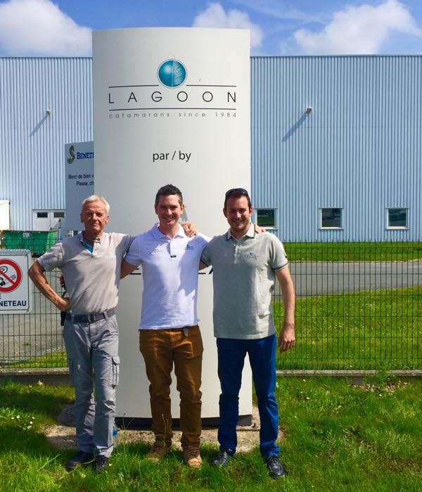 TMG VISIT TO LAGOON 42 PRODUCTION LINE