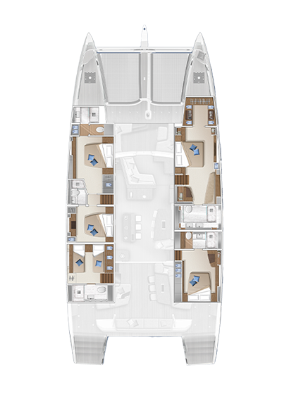 Lagoon SEVENTY 7 - 5 CABIN GALLEY UP Lagoon SEVENTY 7 - 5 CABIN GALLEY UP