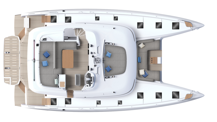 LAGOON 55 - FLYBRIDGE OPT LAGOON 55 - FLYBRIDGE OPT<br />