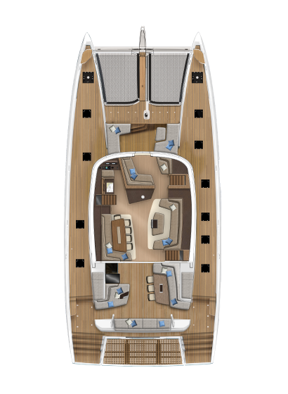 Lagoon SEVENTY 7 - GALLEY DOWN Lagoon SEVENTY 7 - GALLEY DOWN<br />