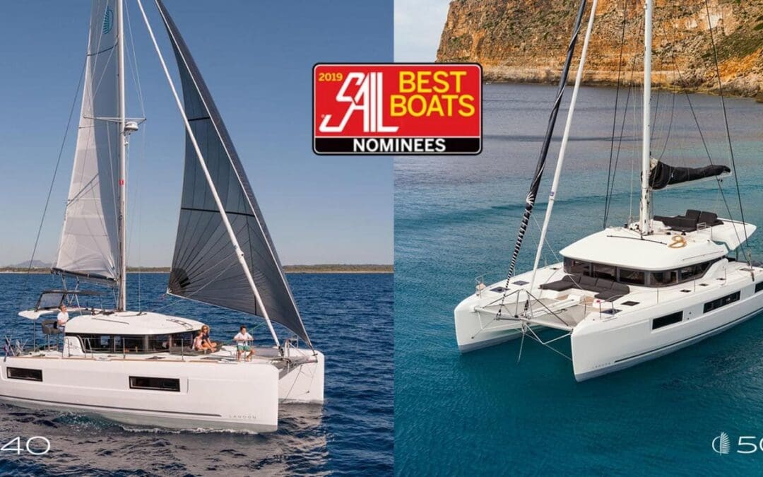Lagoon 40 and 50 Nominated for SAIL Magazine’s ‘Best Boats 2019’ Award
