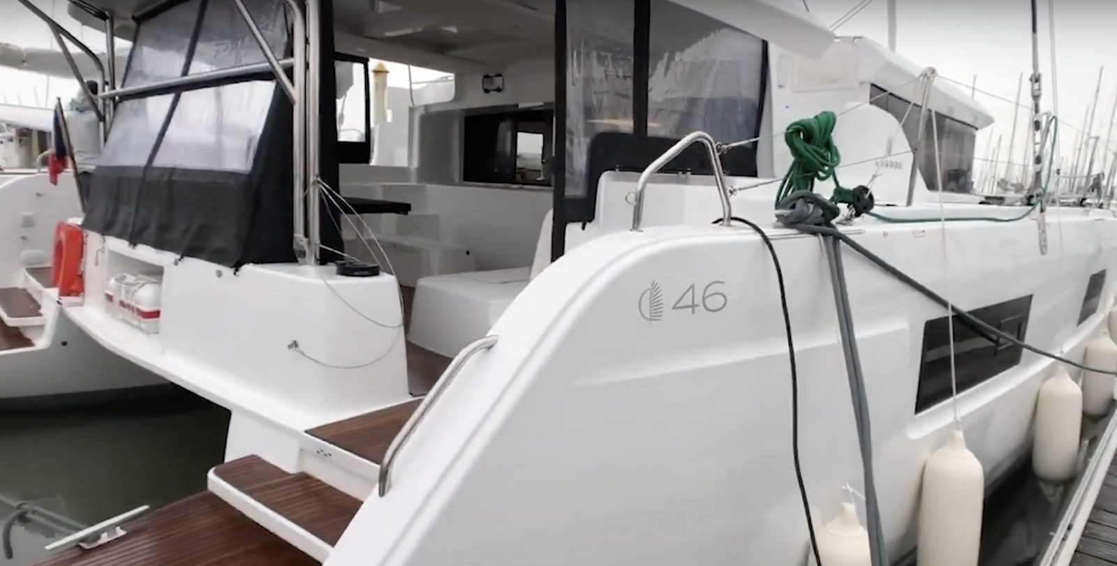 2 World premiere of the brand new Lagoon 46