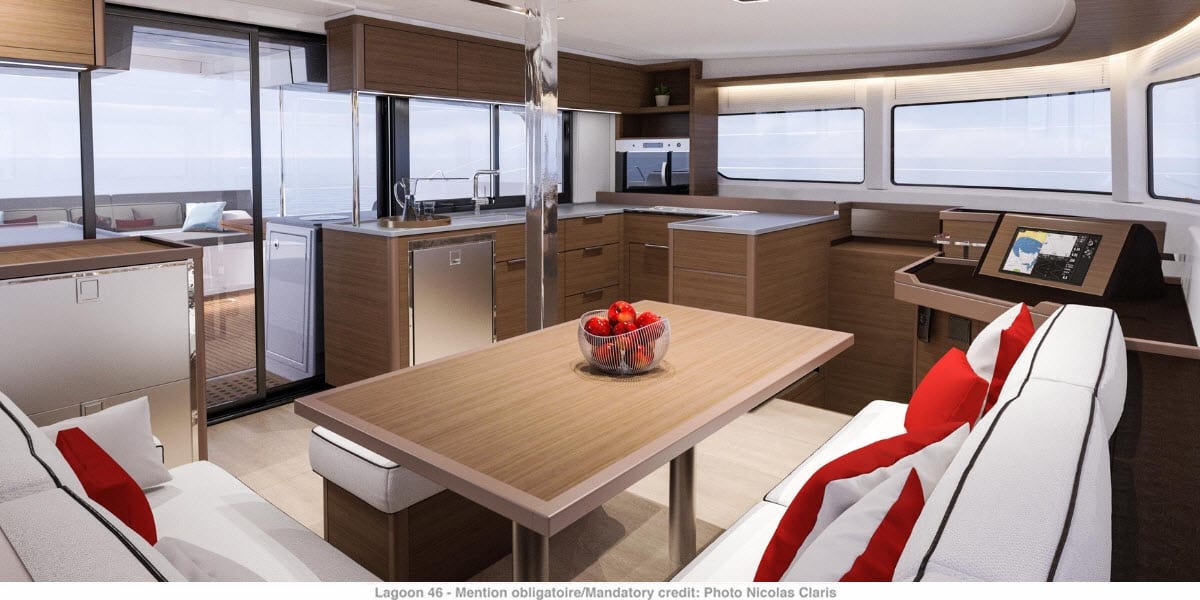 6 World premiere of the brand new Lagoon 46