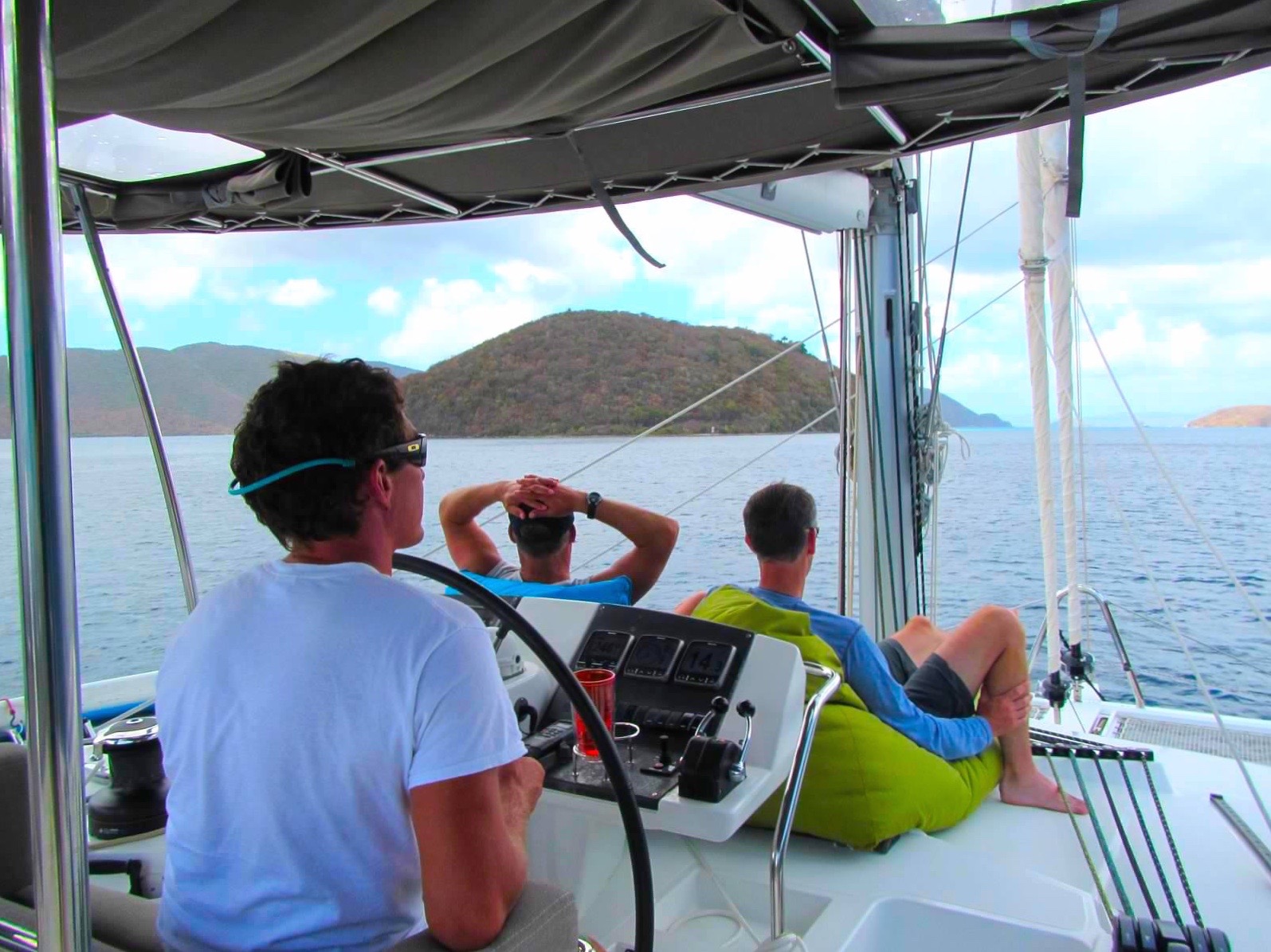 BVI boys 2015 145 Lagoon_catamaran_storage_planning_tips_galley_saloon_jenny_jaco