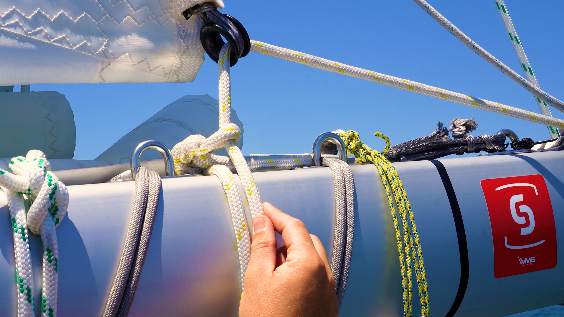 TMG_OPENER.00_09_15_00.Still007 Lagoon Catamaran How to use the electric winch