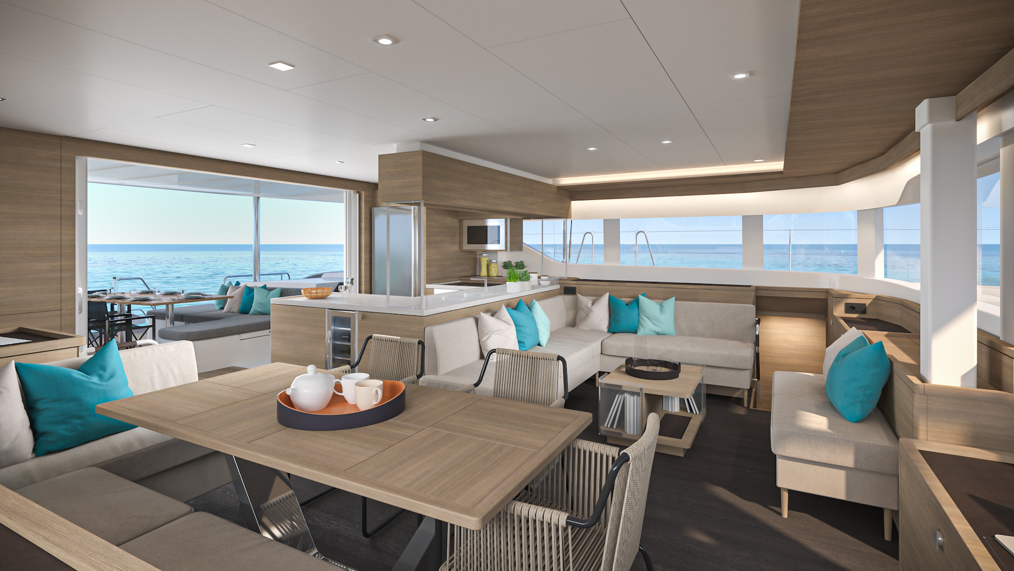 Lagoon Catamaran How to use the electric winch