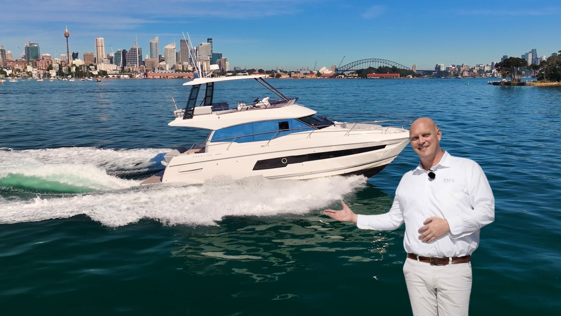 Exploring the PRESTIGE 460 Flybridge: A Luxury Boating Experience