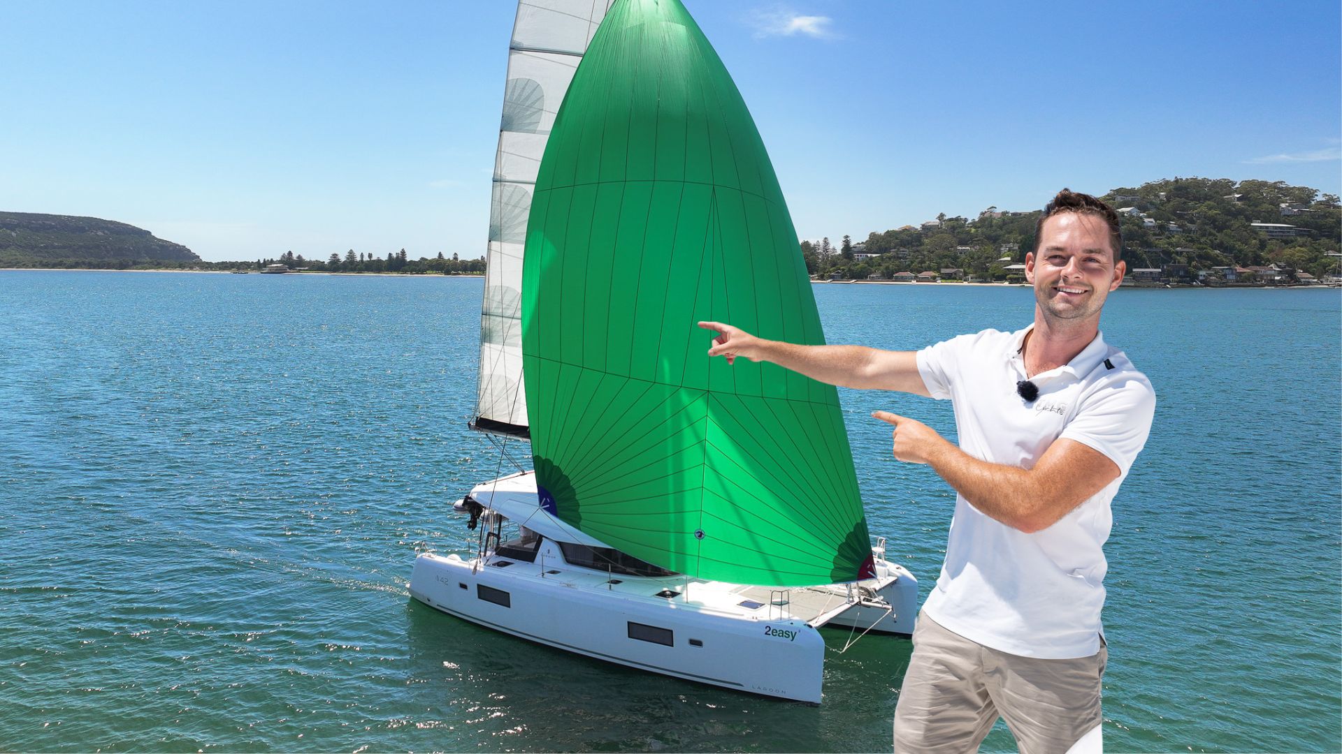 How to Fly an Asymmetric Spinnaker on a Catamaran